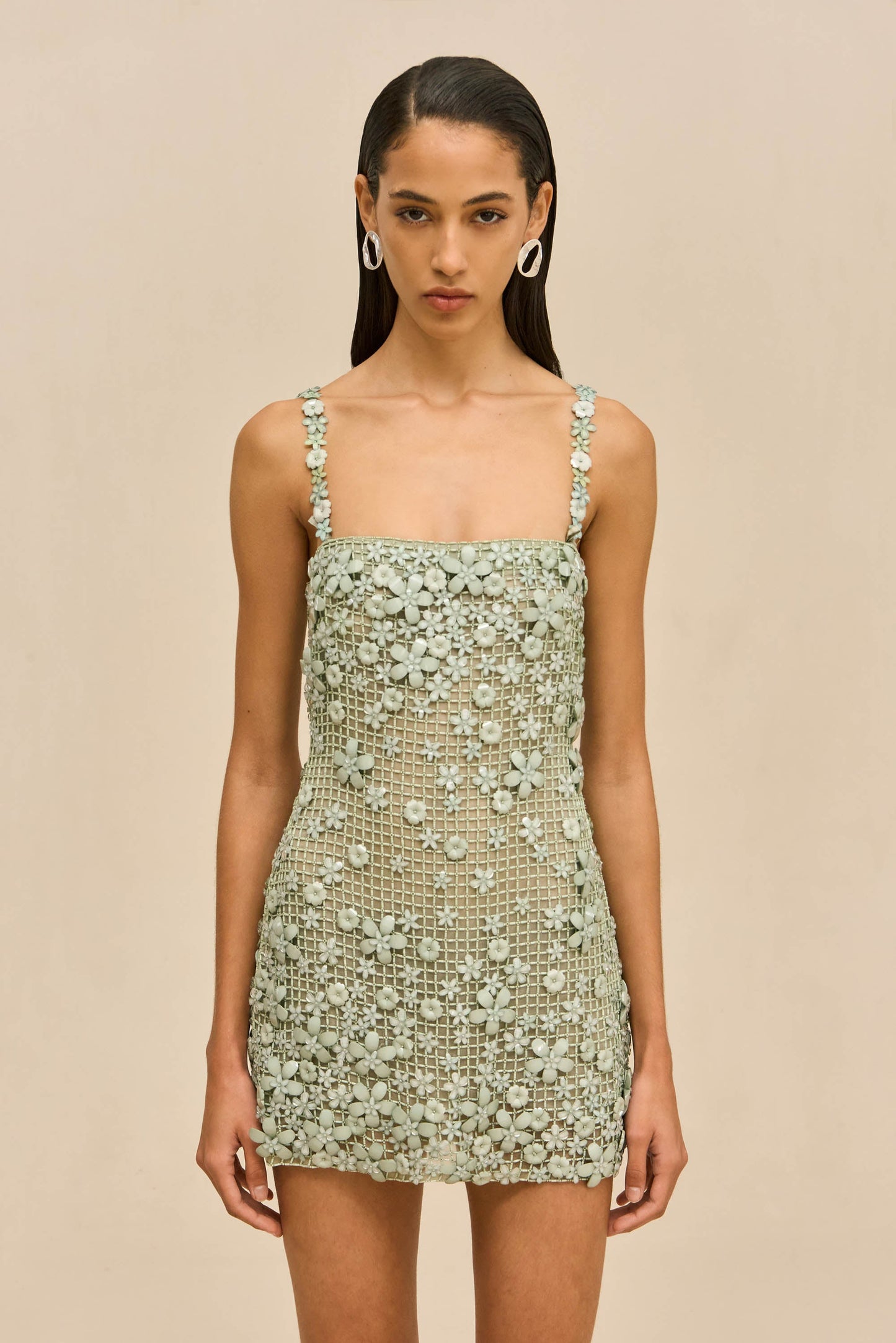 FLORABELLE DRESS - COOL MINT