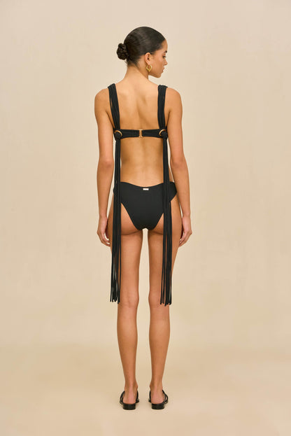 ALLIANA BIKINI BOTTOM - BLACK