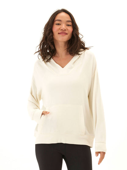 Raya Feather Fleece Pullover Hoodie